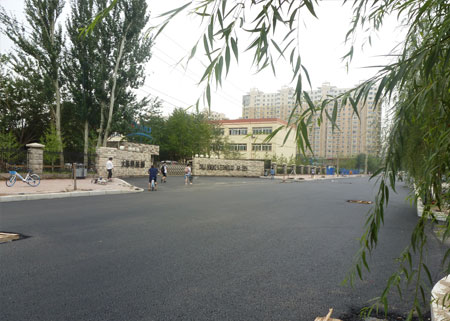 京沈一街施工现场